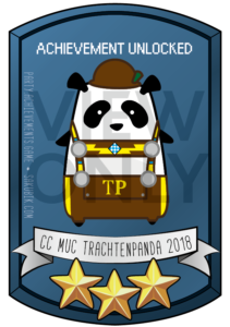 CC MUC Trachtenpanda 2018