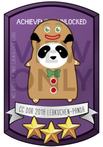 CC DOR 2018 Lebkuchen-Panda